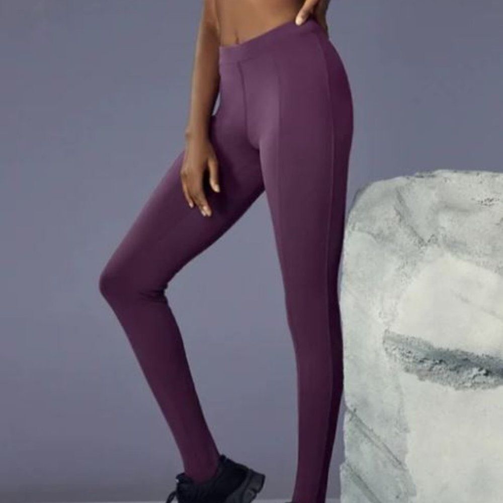 ALO Yoga High-Waist Plum Leggings